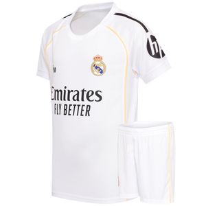 Real Madrid Voetbaltenue Thuis Eigen Naam - 2025-2026 - Kind