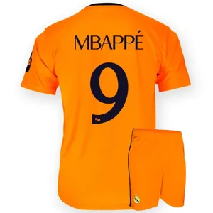 Mbappe Real Madrid Voetbaltenue Uit - 2024-2025 - Kind