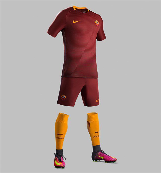AS Roma thuisshirt 2016-2017 nieuw shirt