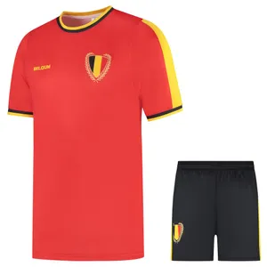 Belgie Voetbaltenue Thuis - Eigen Naam - WK 2026 - Kind en Volwassenen