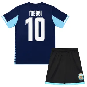 Messi Argentinie Voetbaltenue Uit - Kind