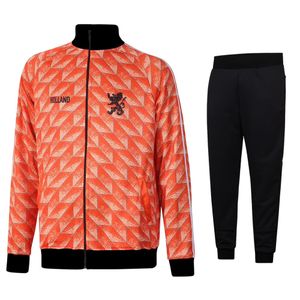 EK 88 Trainingspak 1988 - Eigen Naam - Oranje - Kind en Volwassenen