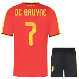 De Bruyne Belgie Voetbaltenue Thuis - WK 2026 - Kind en Volwassenen