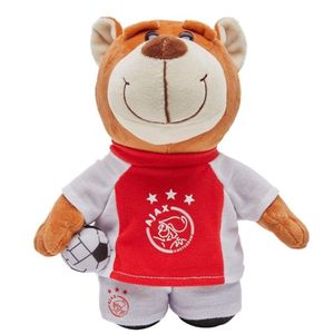 AJAX Knuffel Beer met Bal 25 cm