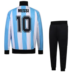 Messi Argentinie Trainingspak Thuis - Kind en Volwassenen
