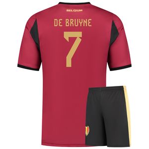 De Bruyne Belgie Voetbaltenue Thuis - 2024-2026 - Kind en Volwassenen