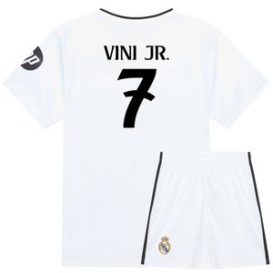 Real Madrid Voetbaltenue Vini JR. Thuis - Kind