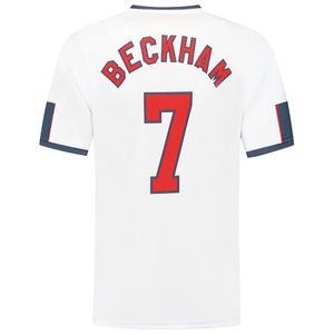 Engeland Voetbalshirt Beckham Thuis - 1998
