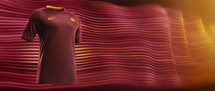 AS Roma thuisshirt 2016-2017 Nike