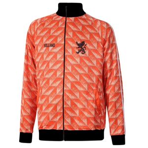 EK 88 Trainingsjack 1988 - Eigen Naam - Oranje - Kind en Volwassenen