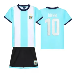 Messi Argentinie Voetbaltenue Thuis - Kind