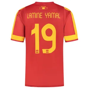 Lamine Yamal Spanje Voetbalshirt - Kind en Volwassenen