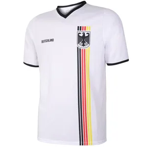 Duitsland Voetbalshirt Thuis - Eigen Naam - Strepen Vlag - Kind en Volwassenen