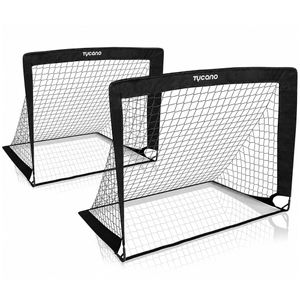 Tycano Voetbaldoelen Pop-Up Set - 120 x 90 cm - Geschikt voor tuin