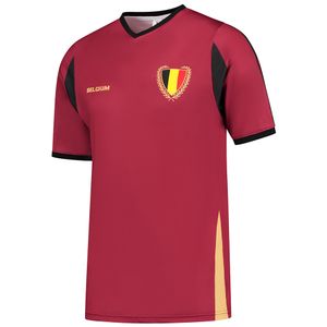 Belgie Voetbalshirt Thuis - Eigen Naam - 2024-2026 - Kind en Volwassenen