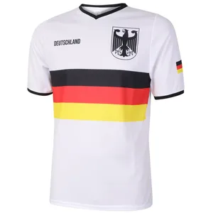 Duitsland Voetbalshirt Thuis - Eigen Naam - Vlag - Kind en Volwassenen