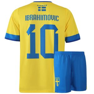 Zweden Voetbaltenue Zlatan Ibrahimovic - Kind en Volwassenen 