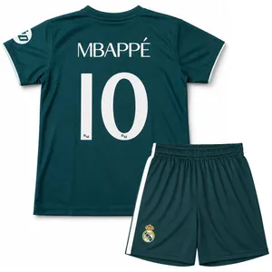 Mbappe Real Madrid Voetbaltenue Uit - 2026-2027 - Kind