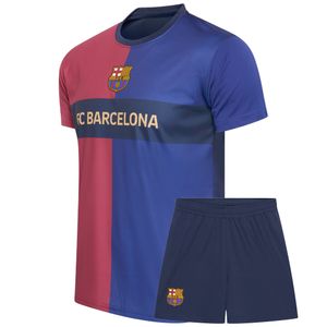 FC Barcelona Voetbaltenue Thuis - Eigen Naam - Kind