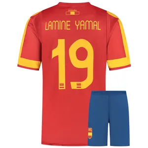 Lamine Yamal Spanje Voetbaltenue - Kind en Volwassenen