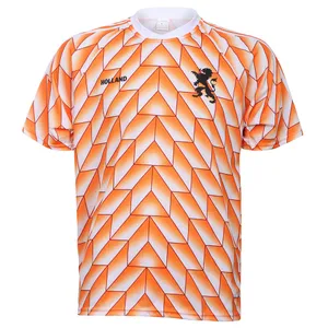 EK 88 Voetbalshirt - Eigen Naam 1988 - Oranje - Nederlands Elftal - WK 2026 - Kind en Volwassenen