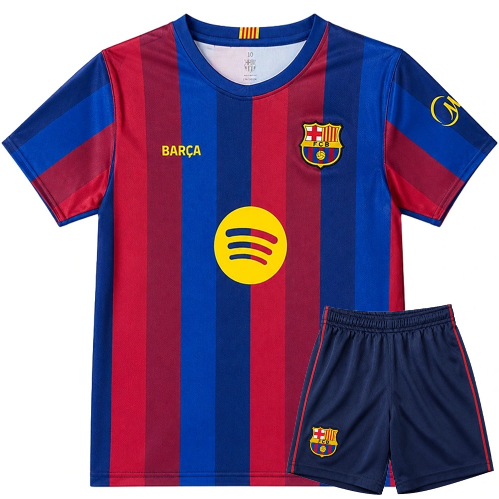 FC Barcelona Voetbaltenue Thuis - Eigen Naam - 2026-2027 - Kind
